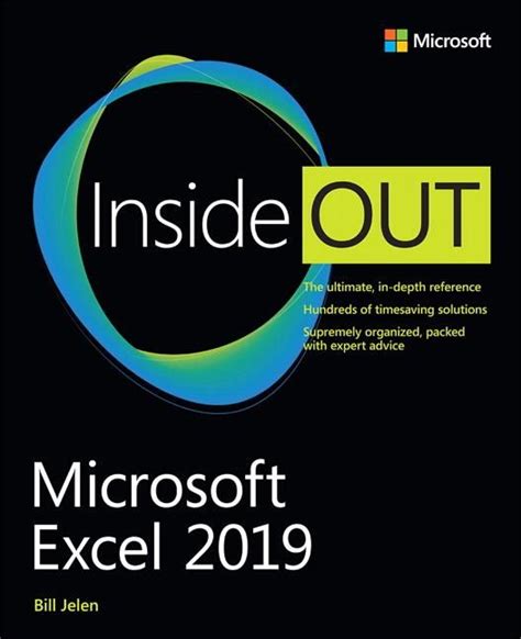 Inside Out Microsoft Excel 2019 Inside Out Paperback