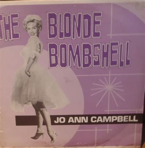 Jo Ann Campbell The Blond Bombshell Lp For Sale