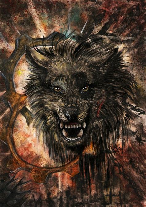 Warrior By Wolfroad On Deviantart Werewolf Art Scary Wolf Fantasy Wolf