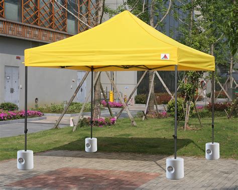 Canopies are coveted for the portable shelter they provide at the beach, ballfield, or craft show. AbcCanopy Fillable Weighted Gazebo / Canopy / Party Tent ...