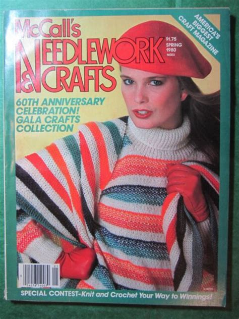 Vintage Mccalls Needlework And Crafts Magazine Spring 1980 200pp Ebay