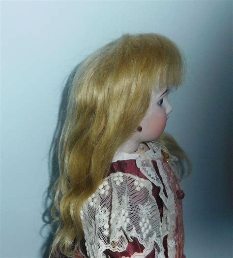 Pretty Antique Blonde Mohair Doll Wig From Joysofyesterday On Ruby Lane