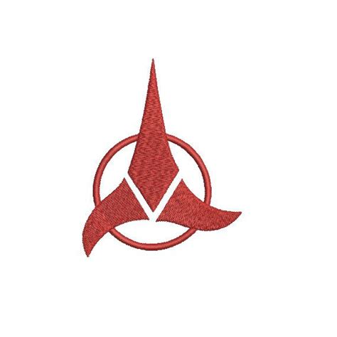 Machine Embroidery Design Instant Download Star Trek Klingon Empire