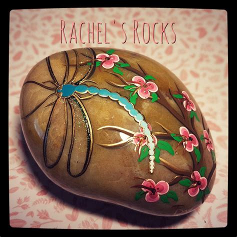 Rachels Rocks Hand Painted Stone Hand Painted Stones Rock Crafts