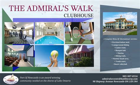 March Is Filled With Exciting Events At The Admirals Walk Clubhouse