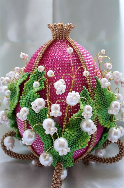Beautiful Beaded Easter Aggs Beads Magic Seed Bead