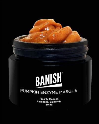 Pumpkin Enzyme Masque Natural Acne Clearing Mask Banish Banish