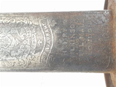 Named Ww1 1897 Pattern Infantry Officers Sword By Wilkinson Sally