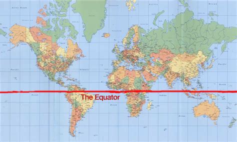 Equator Is Related To A Line In Geometry The Line Is Infinite Like The