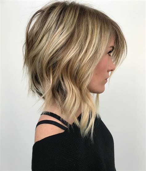 Photo Gallery Of Shaggy Ombre Lob Hairstyles Viewing 6 Of 20 Photos