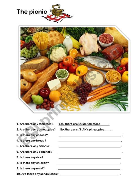 Countable Vs Uncountable Food Nouns Esl Worksheet By Jazz88