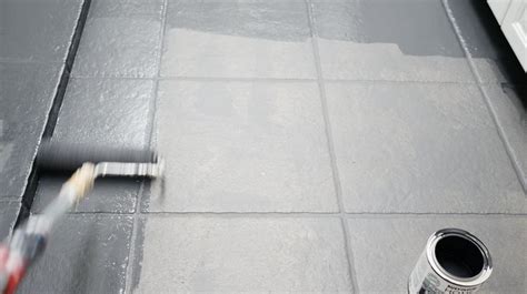 How To Paint Tile Flooring With Rust Oleum Floor Coating Tile Floor