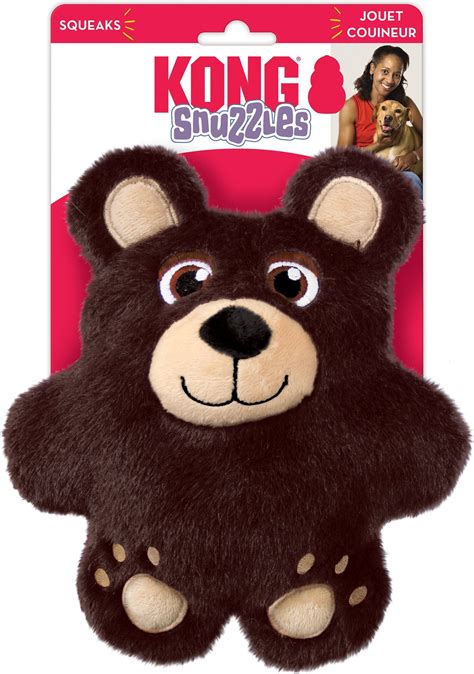 Kong Snuzzles Bear Dog Toy