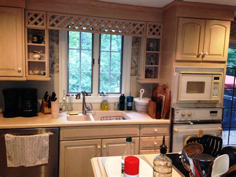 Pickled cabinets also referred to as whitewashed or the process of staining wood white are light wood cabinets with a touch of white paint over them that still allow the grain to be seen. Racks: Time To Decorate Your Kitchen Cabinet With Cool ...