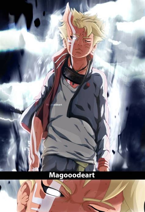 Boruto Momoshiki Return Boruto Uzumaki By Magooode On Deviantart