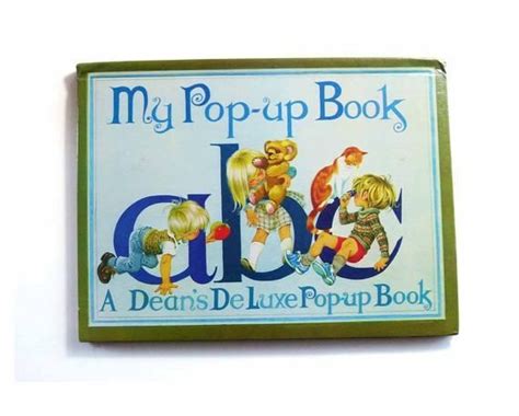 True 1982 First Edition My Pop Up Book A Deans Deluxe Pop Up Abc Book