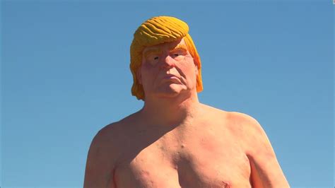 who stole this naked donald trump statue cnn video
