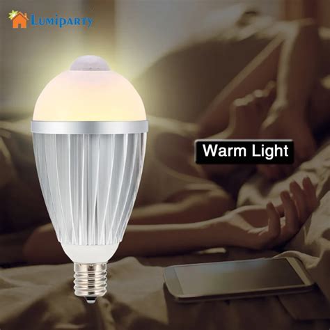 Buy Lumiparty Led Bulb Home Pir Infrared Sensor Motion