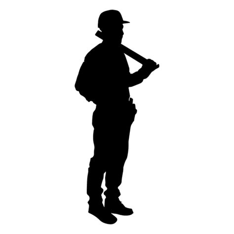 Construction Worker Silhouette