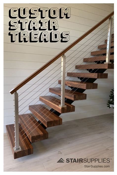 Thick Treads Stairsupplies Staircase Design Stairs Floating Stairs
