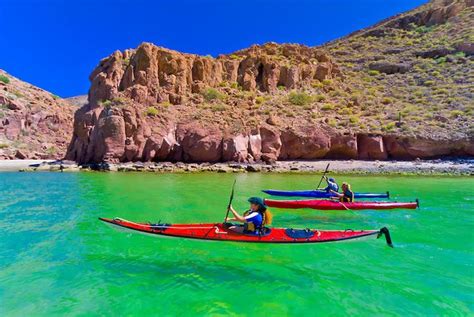 Isla Espíritu Santo Baja California México Kayak De Mar Baja