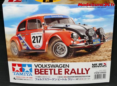 Tamiya Volkswagen Beetle Rally Kit Mf 01x 58650