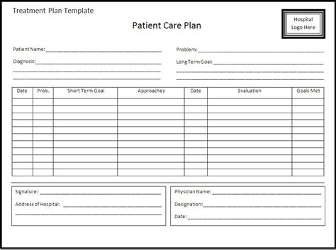 Counseling Treatment Plan Template Pdf Template Business