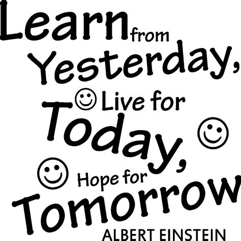 Sticker Hope For Tomorrow Albert Einstein Stickers Stickers