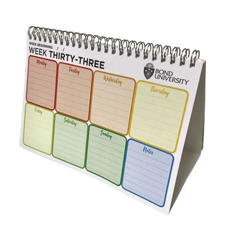Promotional Weekly Desk Planners Promotion Products