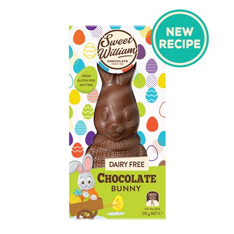 120g Hollow Chocolate Easter Bunny Sweet William
