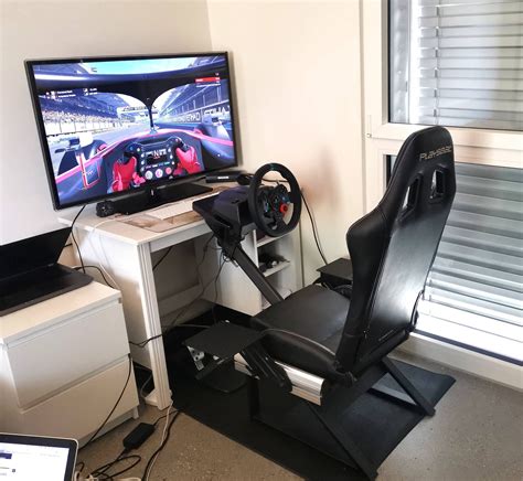 Any Love For Sim Racing Around Here Gamer Setup Gaming Room Setup Pc