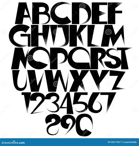 Creative Font Vector Alphabet Collection Set In The Style Of Comics