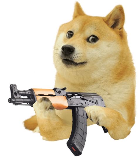 Doge With Gun