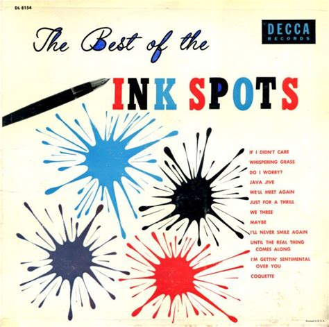 The Ink Spots The Best Of The Ink Spots Vinyl Discrepancy Records