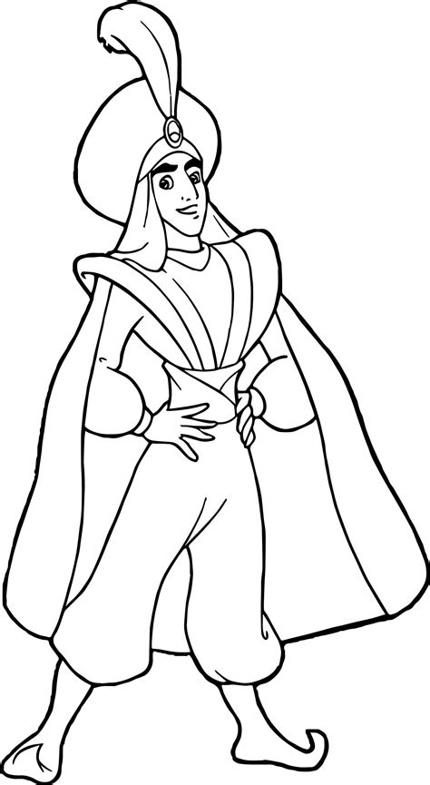 See princess coloring pages stock video clips. cool Prince Ali Aladdin Coloring Page | Cartoon coloring ...