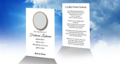 Check spelling or type a new query. Free Wallet Memorial Card Template in InDesign Format - Download - Memorial Printers