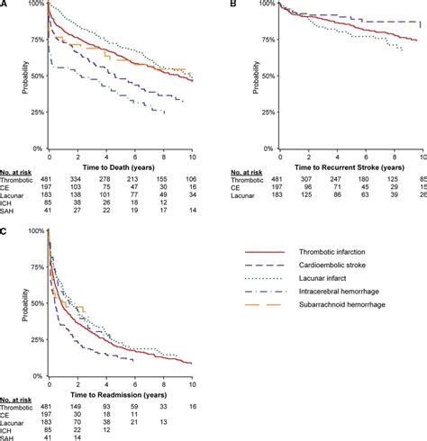 Poststroke Outcomes Vary By Pathogenic Stroke Subtype In The