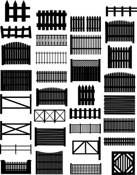Picket Fence Vector Magiel Fence 575x732 Png Download