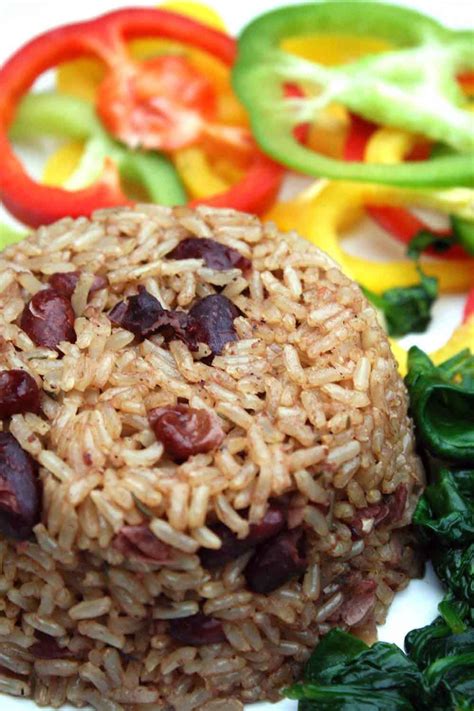Jamaican Rice And Peas Rich Herby Flavourful Vegan And Vegetarian Caribbean Recipes