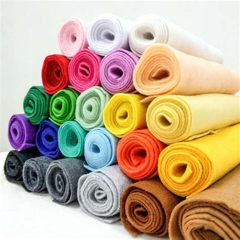 30x30 Cm Polyester Felt Fabric Diy Manual Felt Fabric Polyester Cloth