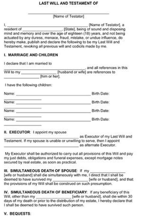 To fill the last will and testament form, it is important to check on the state law where you reside to ensure that you are making a document that conforms to their requirements. Best 25+ Templates free ideas on Pinterest | Applique ...