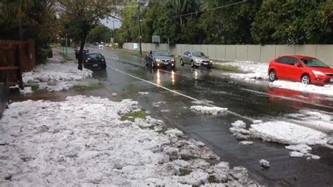 Hail Storms Lash Southeast Queensland