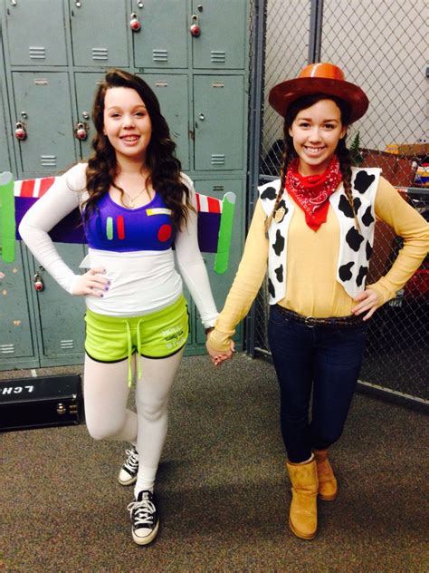 Diy Buzz Lightyear And Woody Costumes Dynamic Duo Day For Homecoming