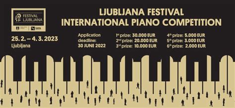 Ljubljana Festival International Piano Competition 2023 Gfpa