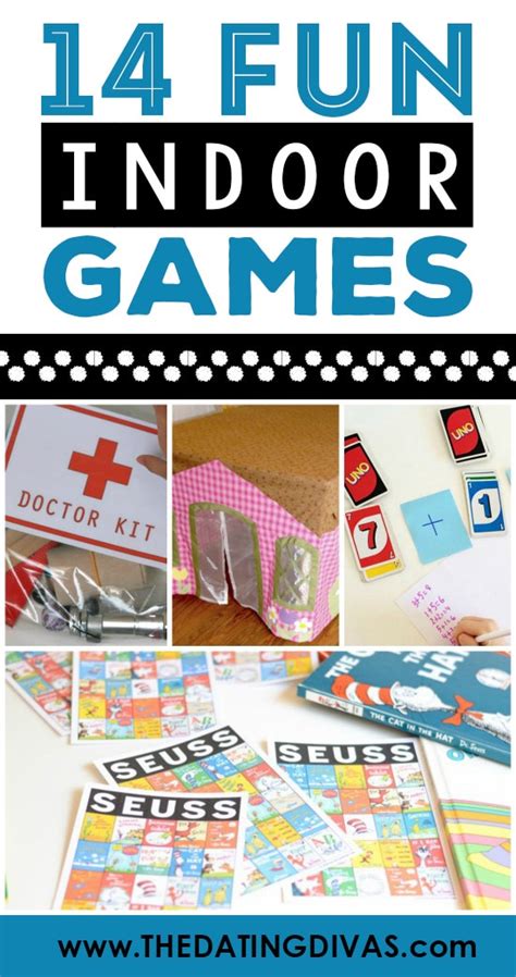 Games to play indoors for youth. 101 Things to do with kids Besides Watching TV