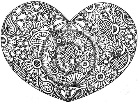 Download Free Mandala Coloring Pages For Adults | Abstract coloring pages, Mandala coloring pages, Heart ...