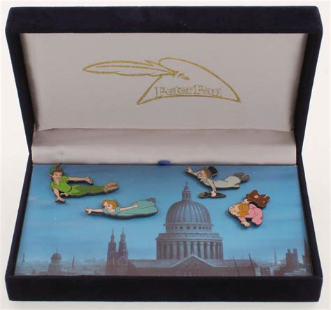 Set Of 4 Walt Disneys Peter Pan Character Pins Pristine Auction
