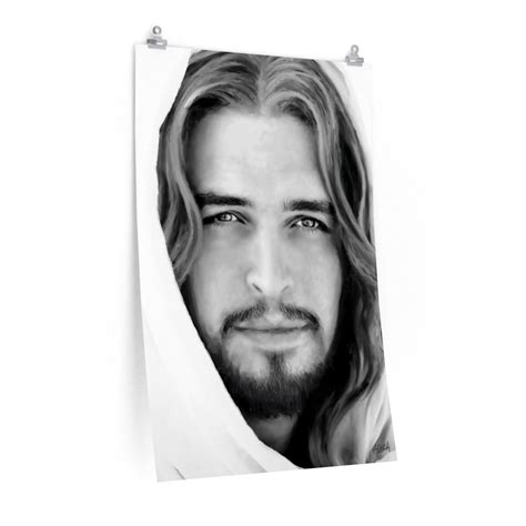 Lds Jesucristo Retrato Impreso Pintura De Jesús Retrato De Etsy