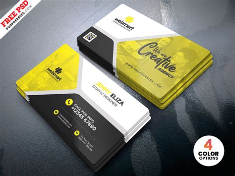 High Quality Designer Business Card Psd