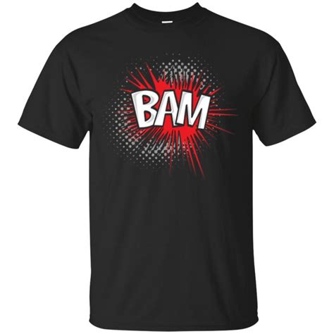 Bam Iconic Comic Tee Fun Shirt Cool Shirts Shirts Tees